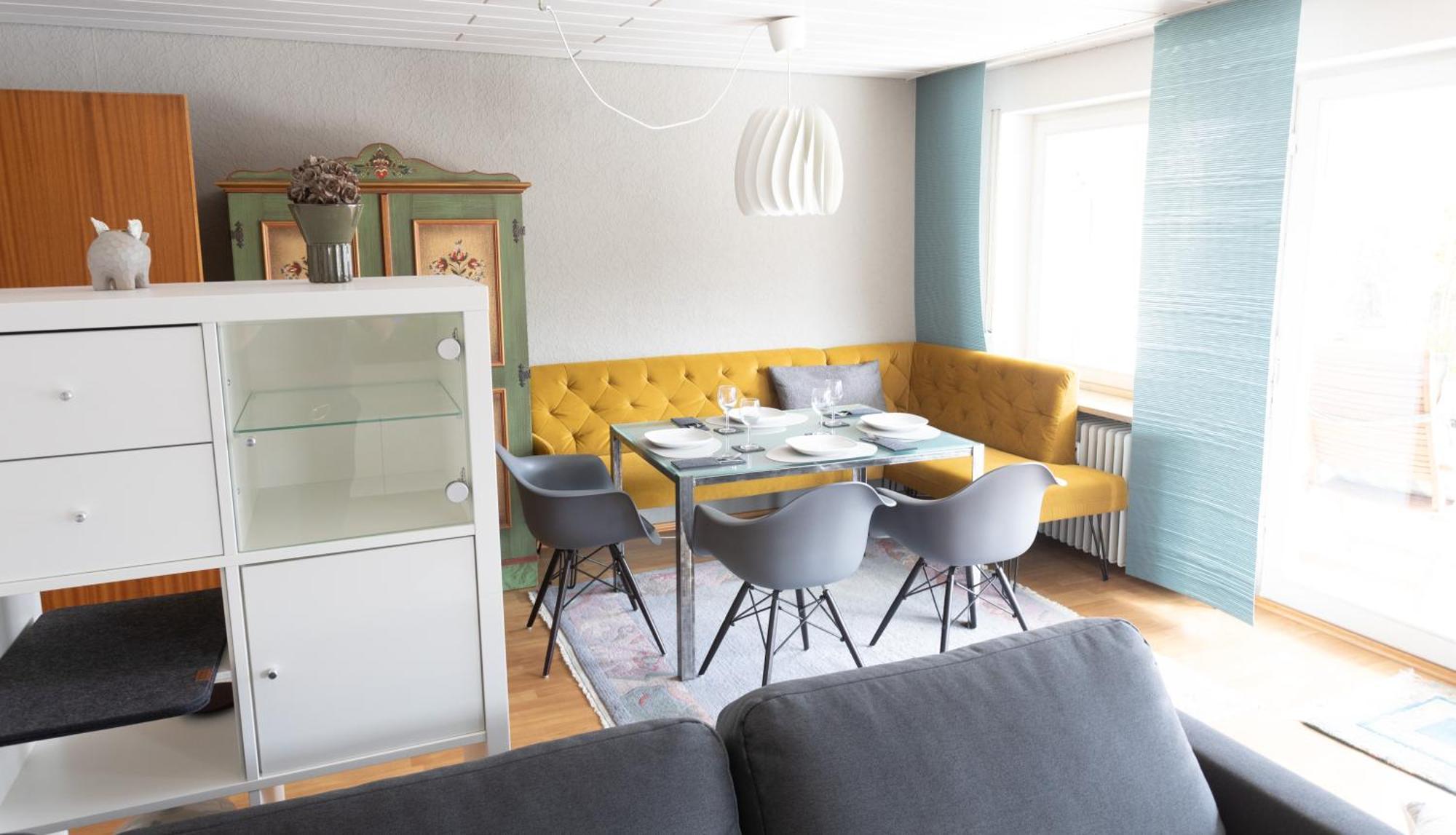 Storchennest - Schoenes, Ruhiges Apartment Mit Sonnenterrasse Tettnang Kültér fotó
